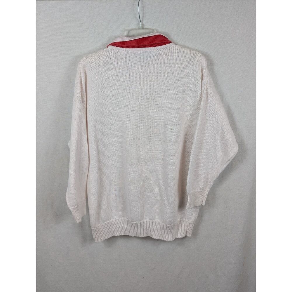 Vintage Bonnie Boerer & Company Collard Christmas Sweater Women's Size Small - Picture 8 of 15
